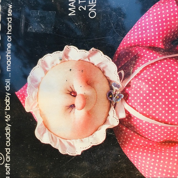1983 Vintage Soft Sculpture Baby Doll Complete Kit - Picture 3 of 7